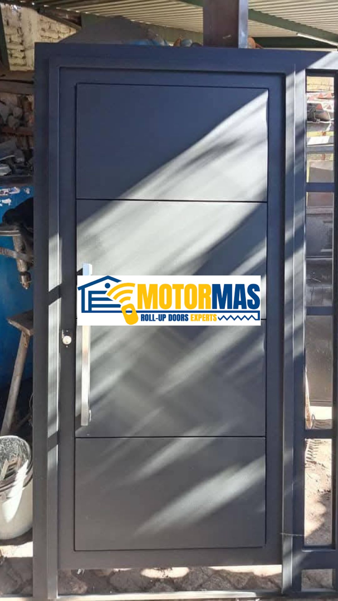 κατασκευη και τοποθετηση αυλόπορτας motormas